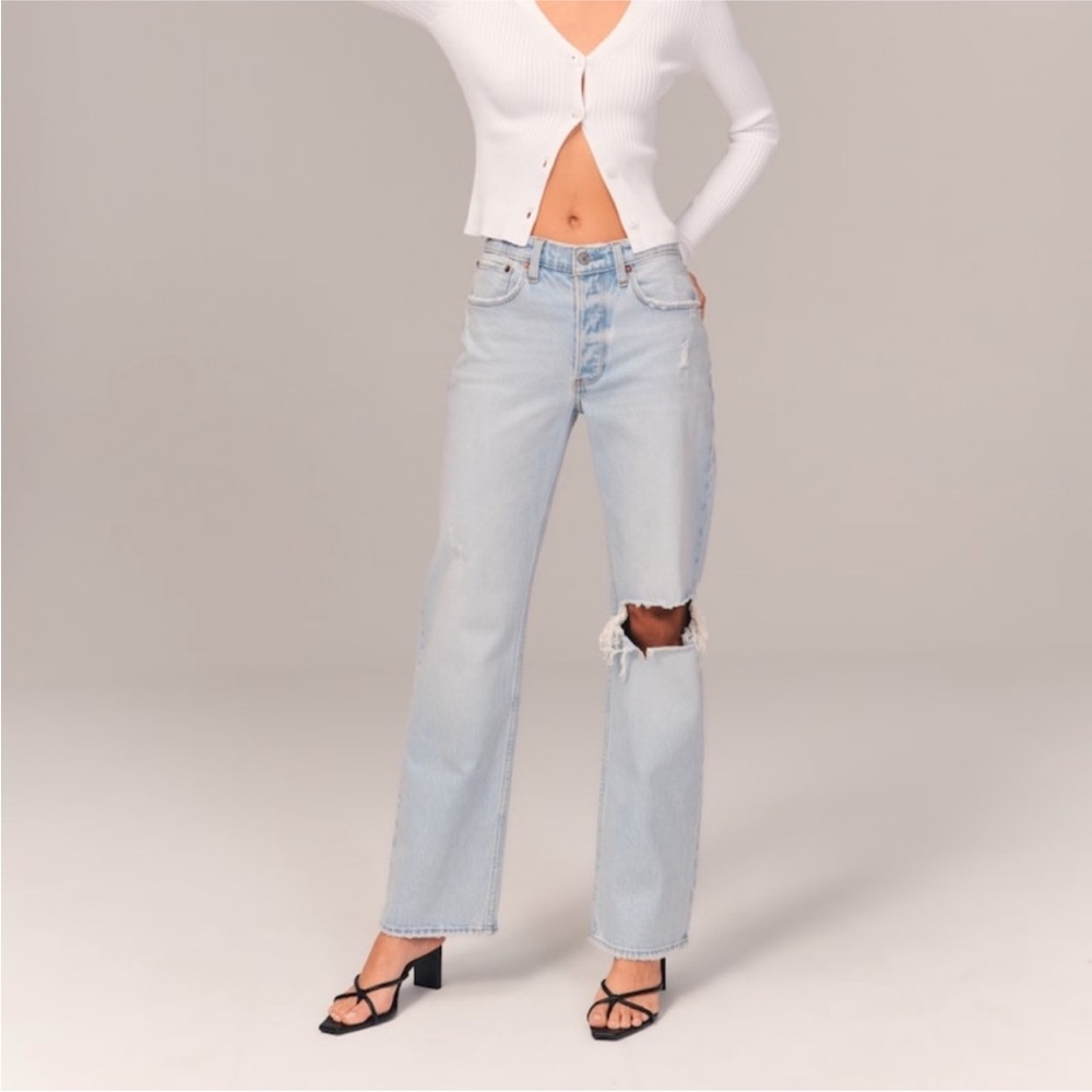Abercrombie & Fitch 90’s Baggy Low Rise Jeans